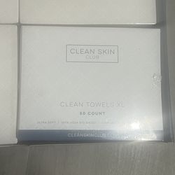 Clean Skin Club Biobased Disposable Face Towel Xl