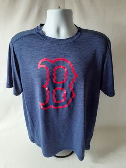 Genuine merchandise Boston Red Sox men's blue TX3 cool athletic short sleeve top size L