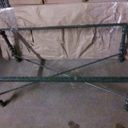 Antique Granite Table Top and Base