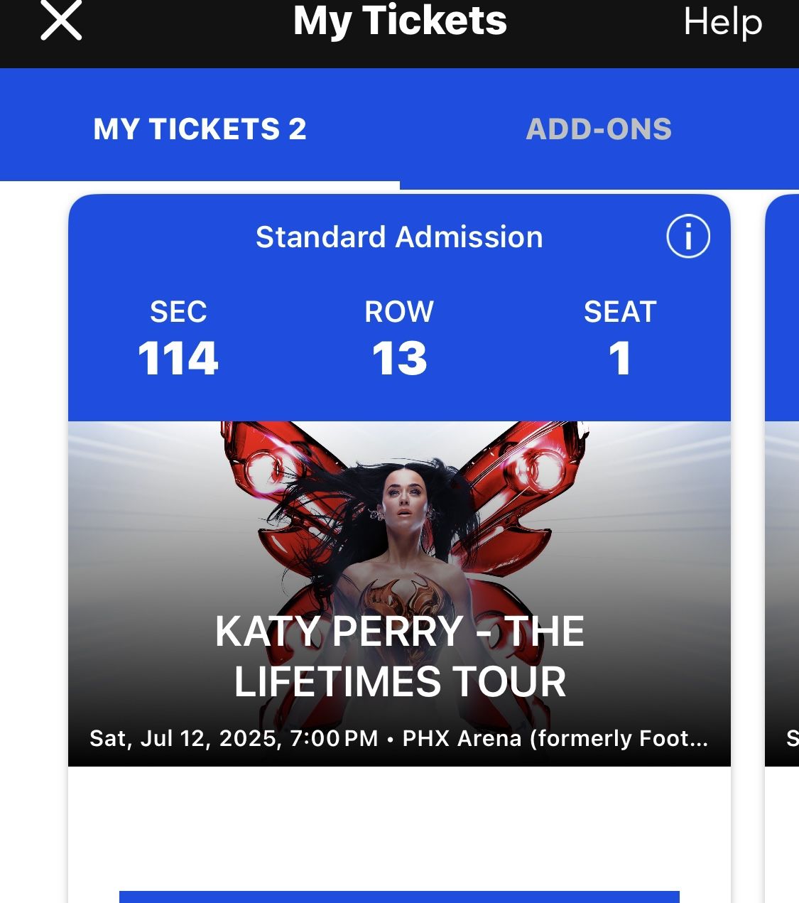 Katy Perry Tickets