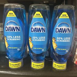 $12 Large Dawn Squeezable Dish Soaps 