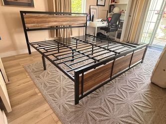 Cal King metal Bed Frame