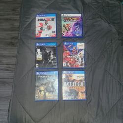 Ps4 And Ps5 Games 