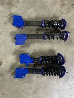 Subaru coilovers w/camber