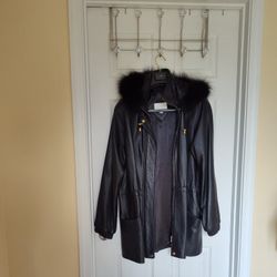 Women's Leather Coat 
