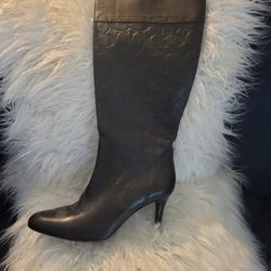 Coach Boots - Leather,  Great Condition, Size 10