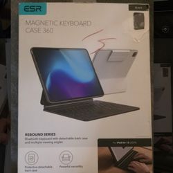 ESR magnetic keyboard case 360 for iPad Air 13 2024 rebound series