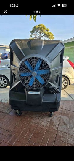 Portacool 250 jet stream fan works great asking $2000 firm price can deliver for a fee