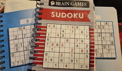 Brain memory Sudoko $15 for 4 books