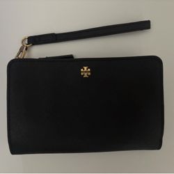 Tory Burch Black Wristlet 