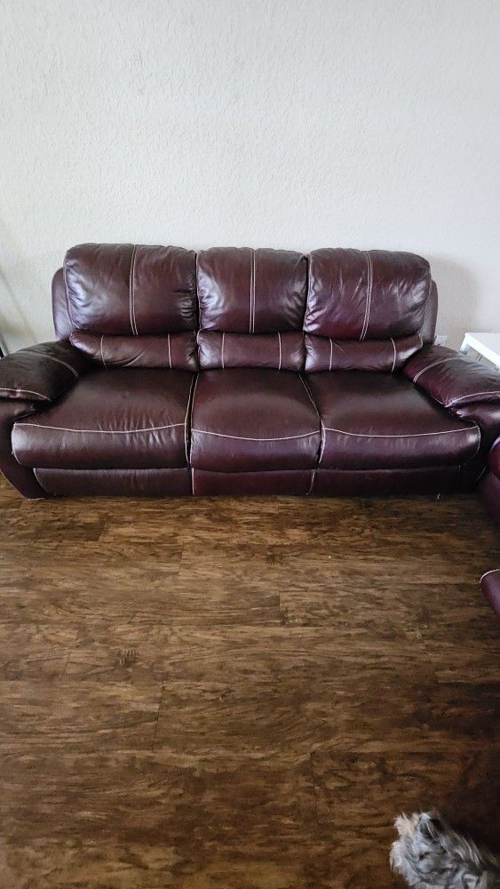 Leather Comfy Recliner Sofas