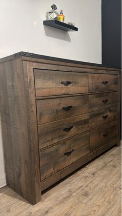 brown dresser large