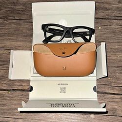 Ray-Ban Meta Sunglasses Wayfarer Transitions Graph Green Large Size 53