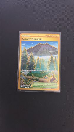 Pokemon Trainer Gravity Mountain Gold Card 250/191