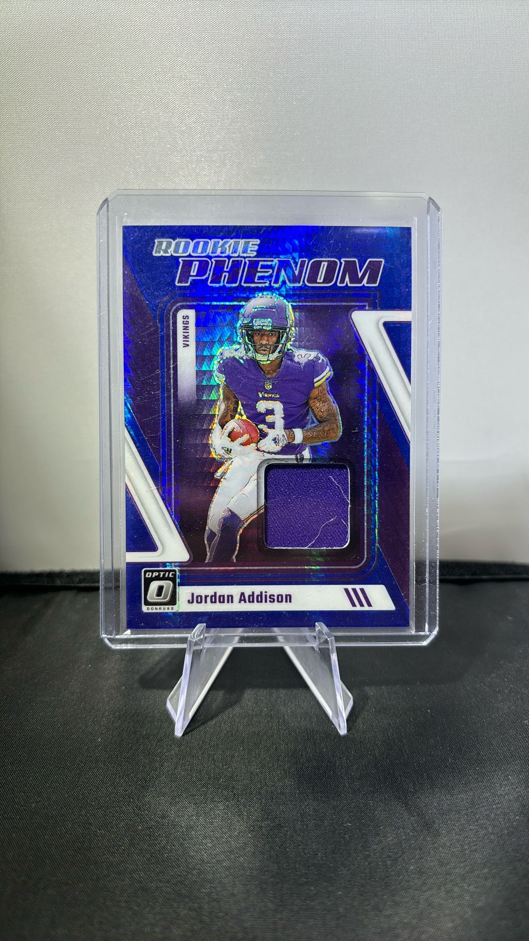 2023 Jordan Addison Rookie Patch Optic