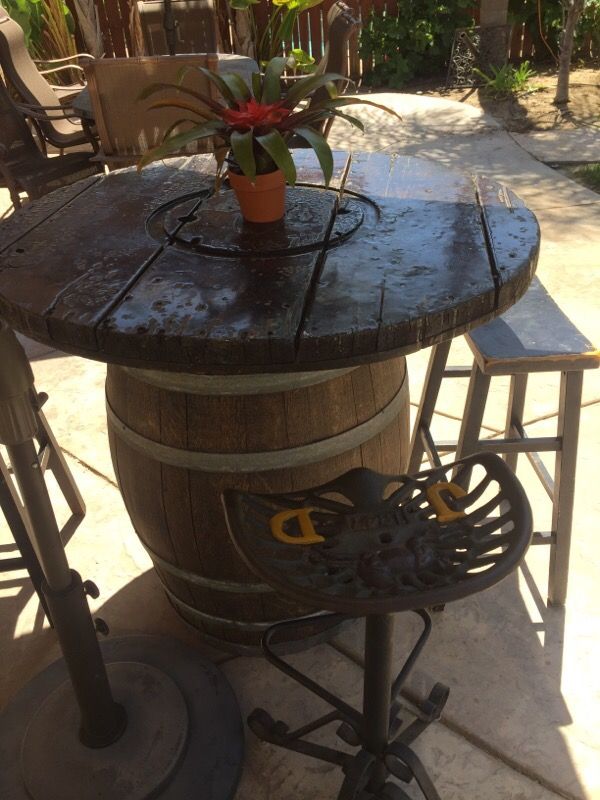 Wine Barrel Table For In Temecula Ca Offerup