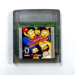 The Simpsons Night of the Living Treehouse of Horror (GameBoy Color, 2001)