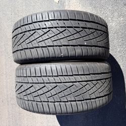 Pair (2) 235 35 19 Continental ExtremeContact DWS 06 tires 