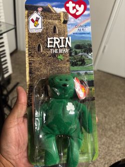 Erin the Bear McDonalds beanie babies