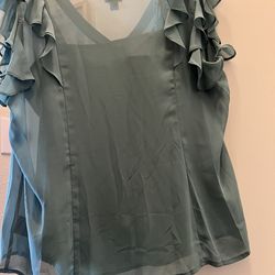 Worthington Sage Green  1X Top (Blusa)