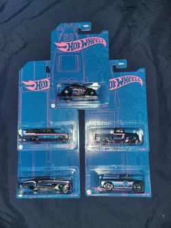 Hot Wheels 5 Car Set Complete