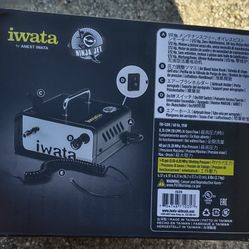 Iwata Ninja Jet Compressor New In Box Retails At $205