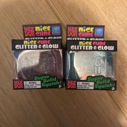 Needoh nice cube glitter & Glow 