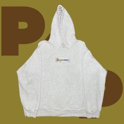 Supreme Bling Box Logo Hooded Sweatshirt (Large)