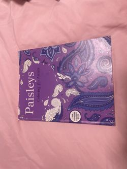 Paisleys Coloring for Artists Book