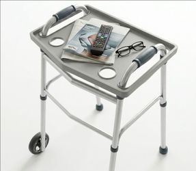Bluestone Universal Walker Tray with Cup Holders – Brand New