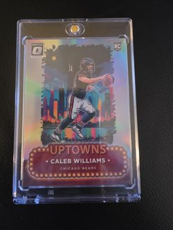 Caleb Williams Chicago Bear Uptown card