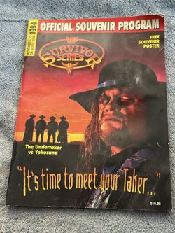 WWE Survivor Series Souvenir Program 1994