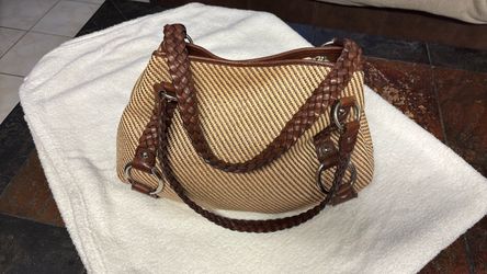 Brown and beige bag