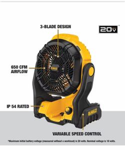 20V MAX Jobsite Fan (Tool Only)