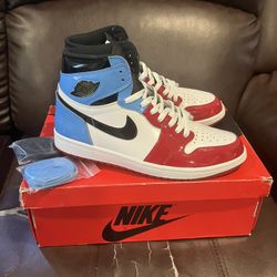 Nike Air Jordan 1 Retro High Og Fearless Unc Chicago Size 10