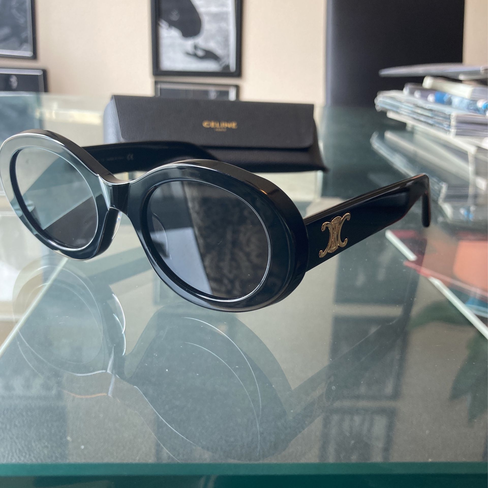 New Authentic Celine Cat Eye Sunglasses Prada Bottega Loewe 
