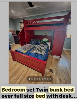 twin over full bunk bed