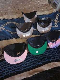Lot of 6 LA DODGER hats all are size 7 1/2 some are exclusive 5 are world series all are authentic new era asking 100 paid 65.00 for each individually