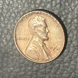 1967 Error Penny In God We Trust 