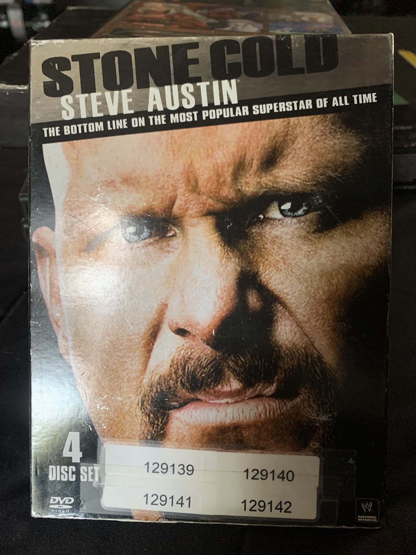 Stone Cold Steve Austin Set Of 4 DVDS