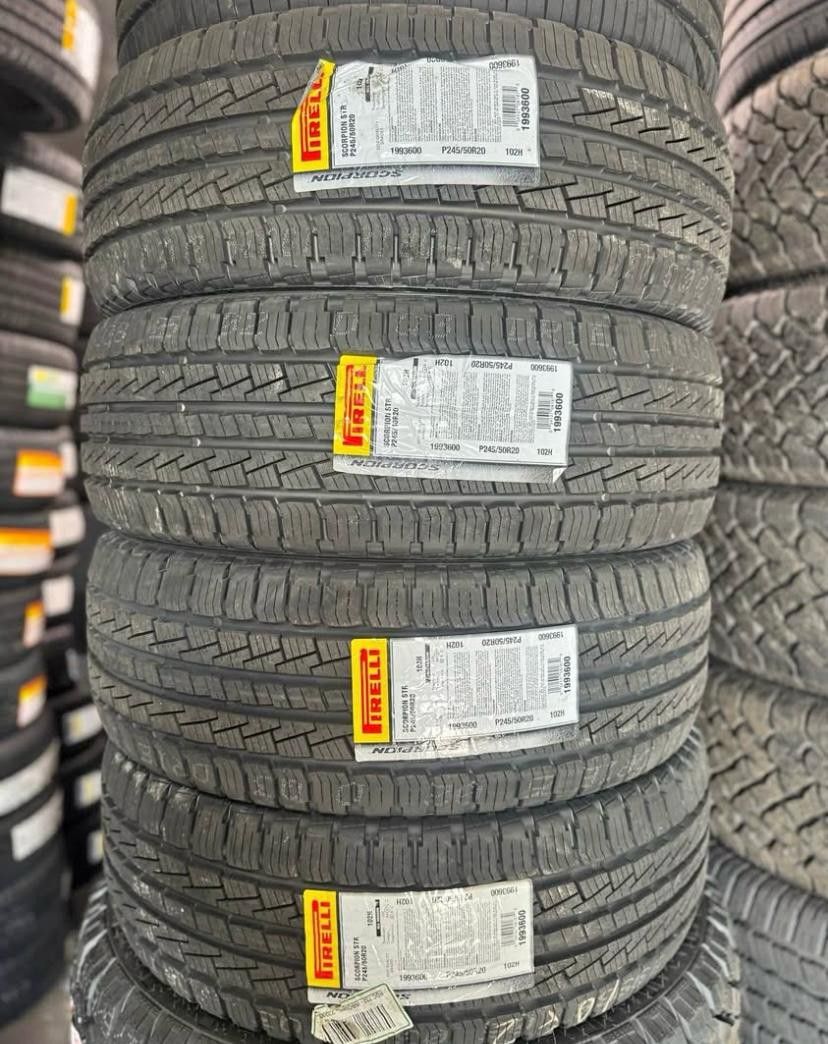 245/50R20 Set Of 4 Pirelli New Tires 