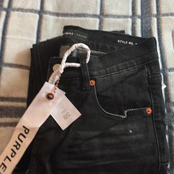 Brand New Purple Jeans. 