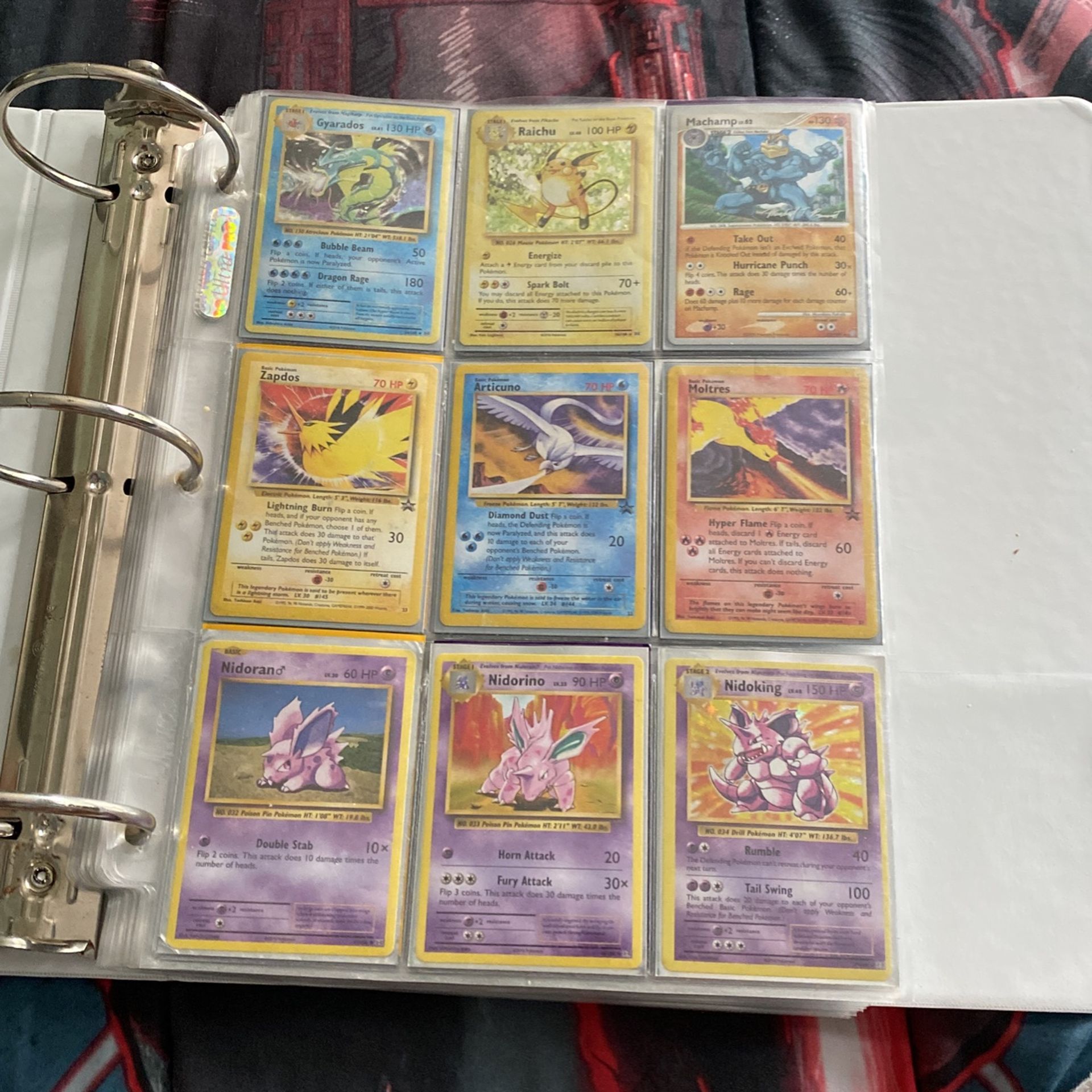Evolution card collection