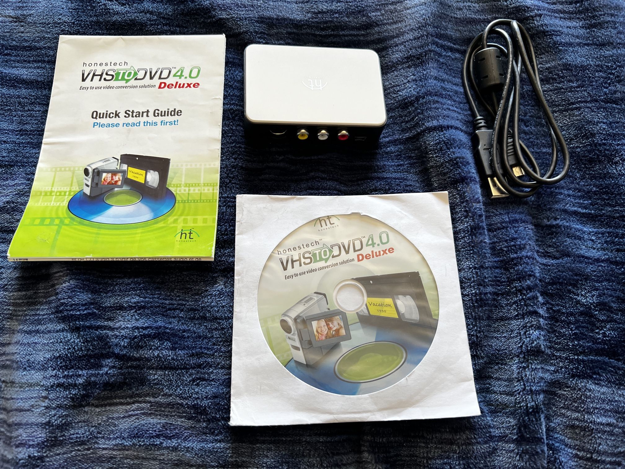 VHS To DVD Converter Complete Kit