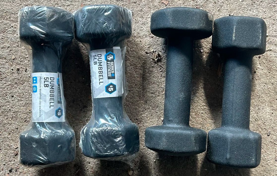 3lb Workout Dumbbells New $4 Each Set