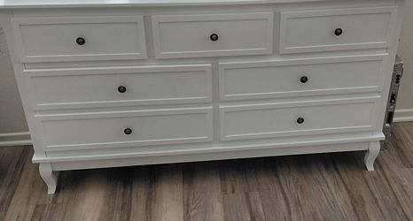 White Wayfair dresser