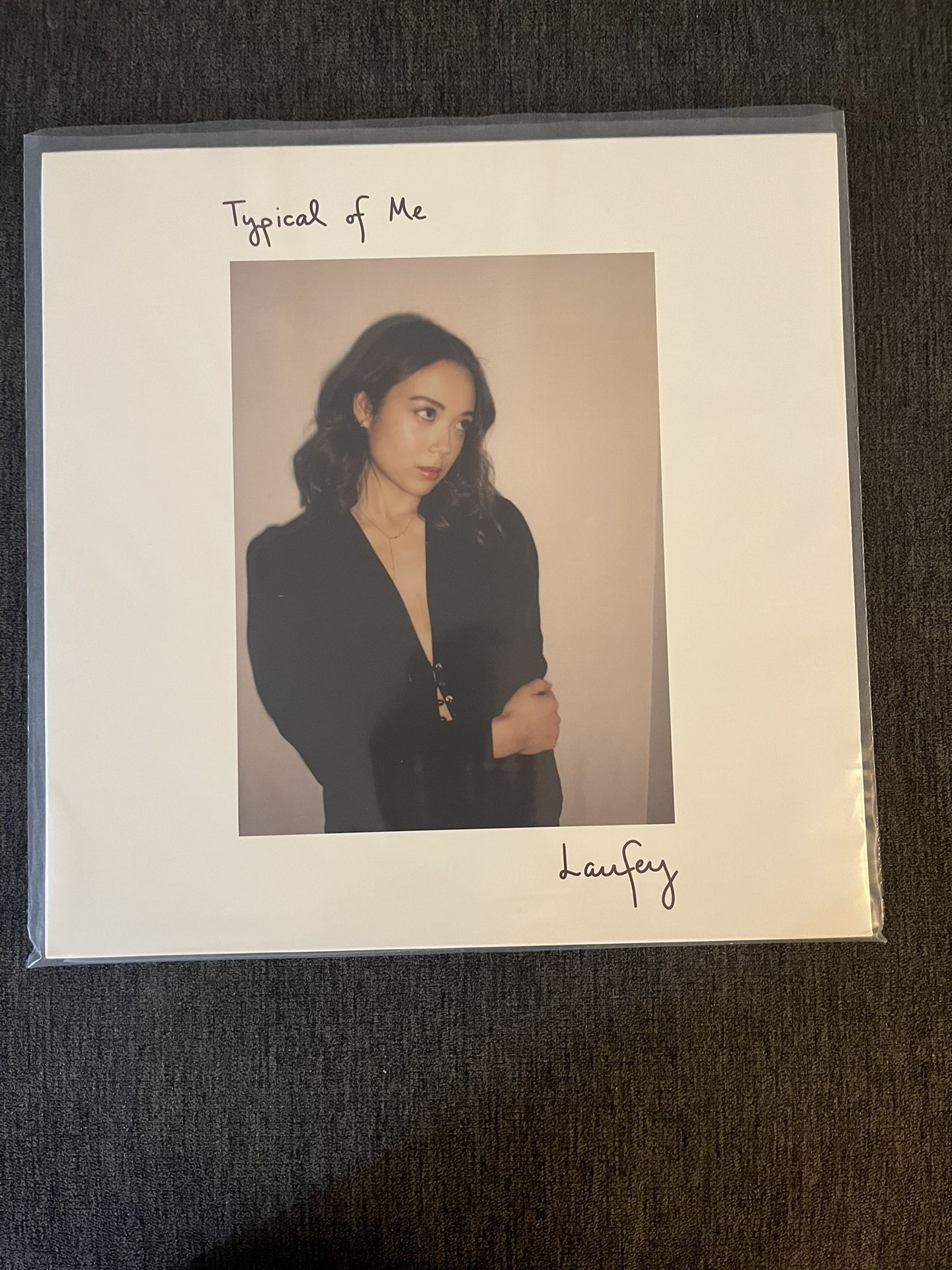 Laufey Typical of Me Black Pressing Vinyl Record