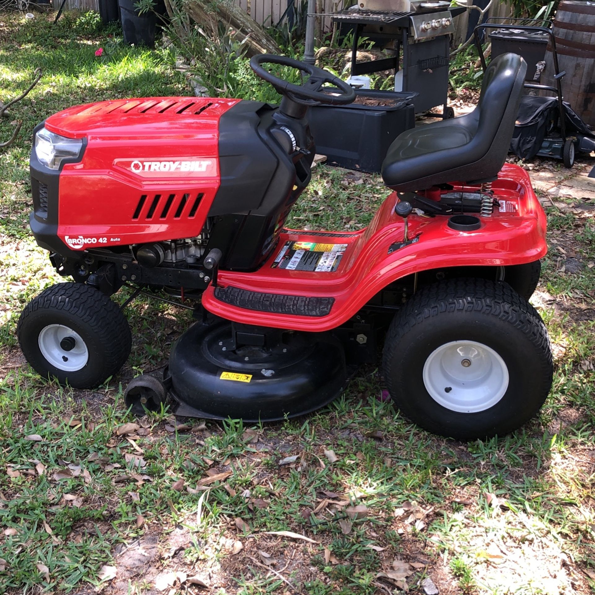 Troy build Riding Mower