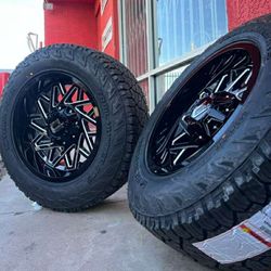 17x9 Wheels And Tires 245/65/17 AT