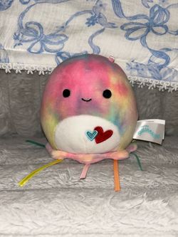 Janet the Octopus Squishmallow (with ribbons)